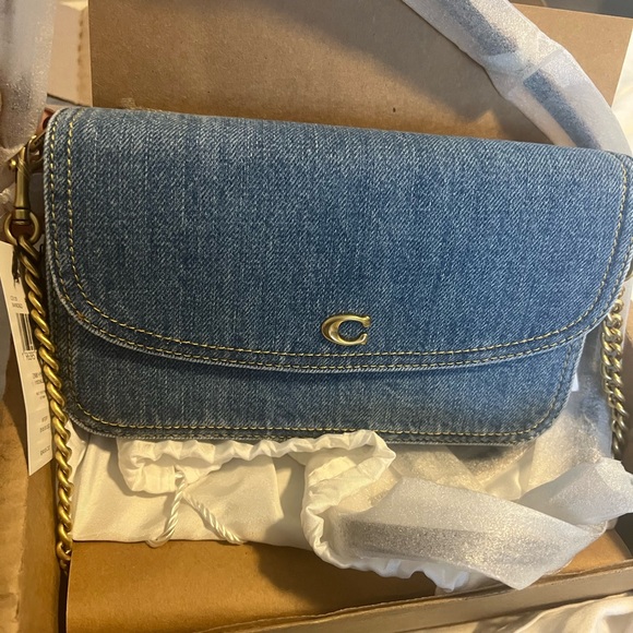 SOLD Coach Hayden Crossbody AND Dinky Chain Strap in Old Brass. - Picture 1 of 9